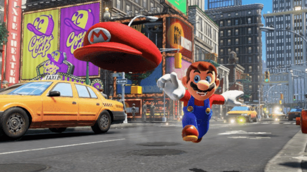 Mario in Mario Odyssey