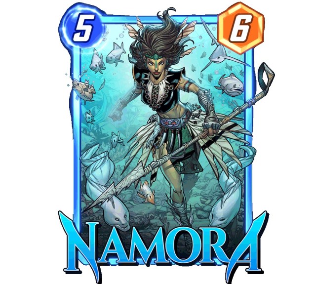 Marvel Snap Namora card