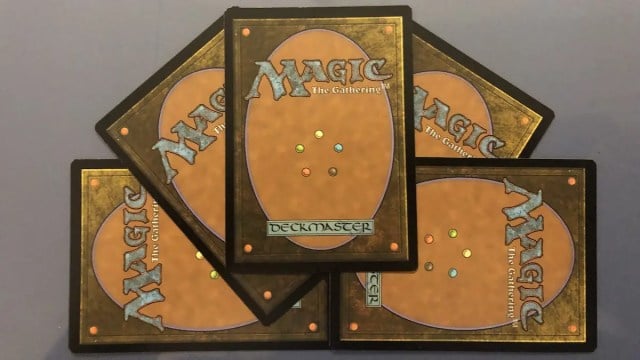 back side of mtg cards