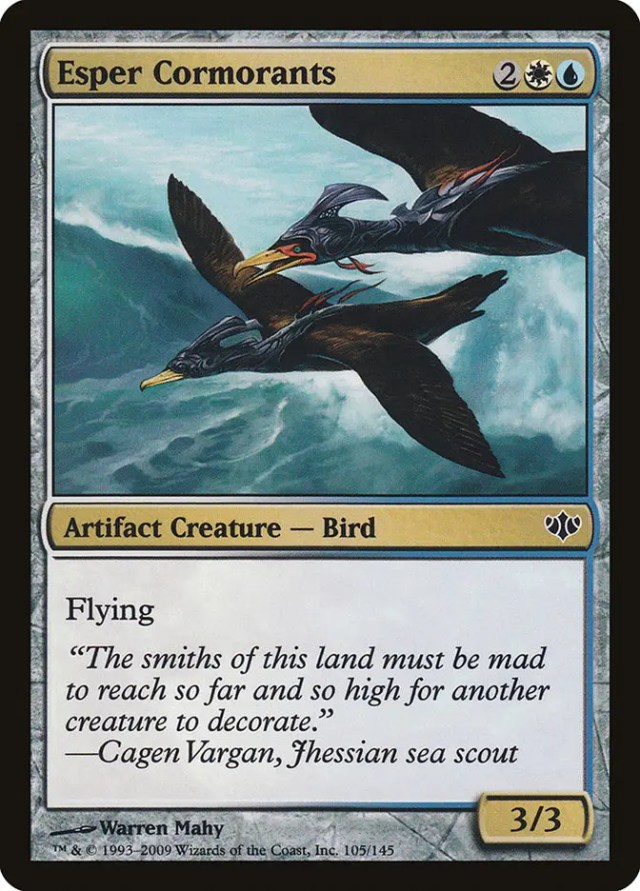 mtg esper cormorants card
