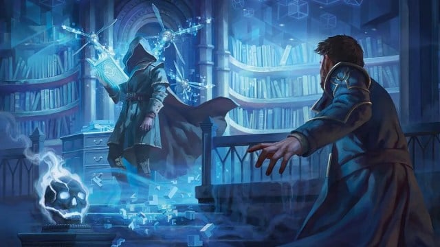 mtg intrude on the mind art