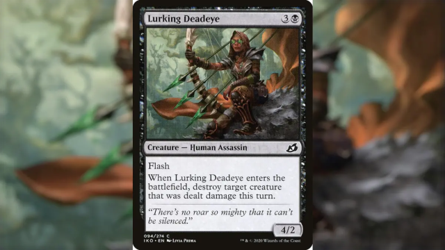 mtg lurking deadeye card