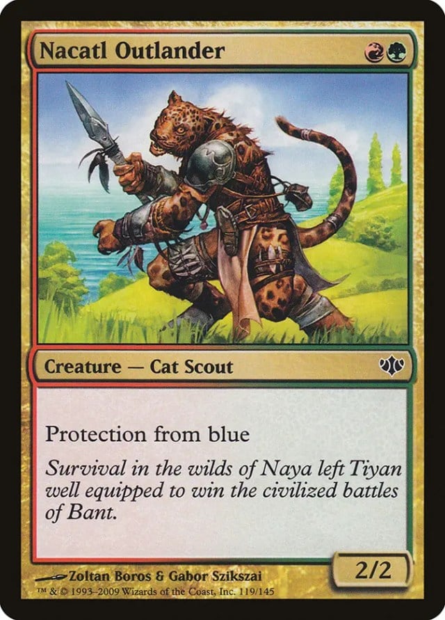 mtg nacatl outlander card