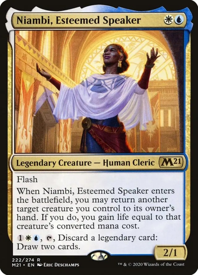 mtg niambi esteemed speaker card