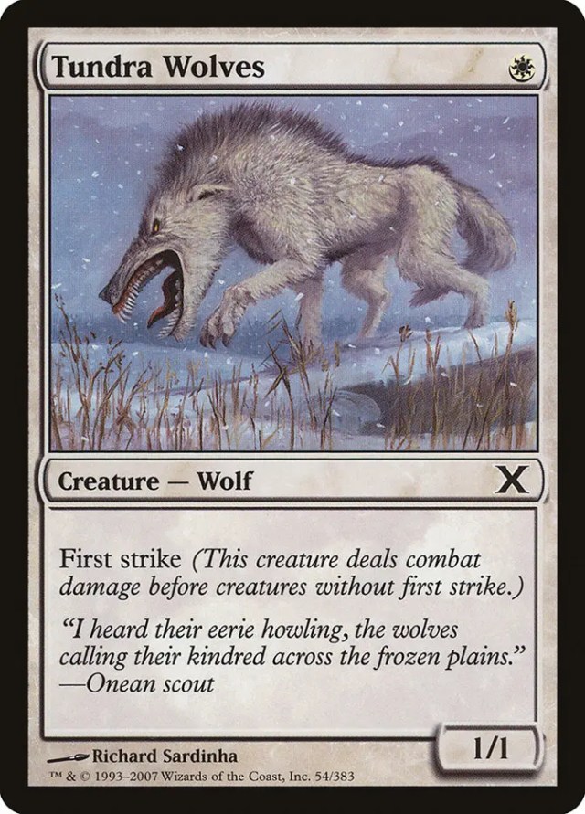 mtg tundra wolves card