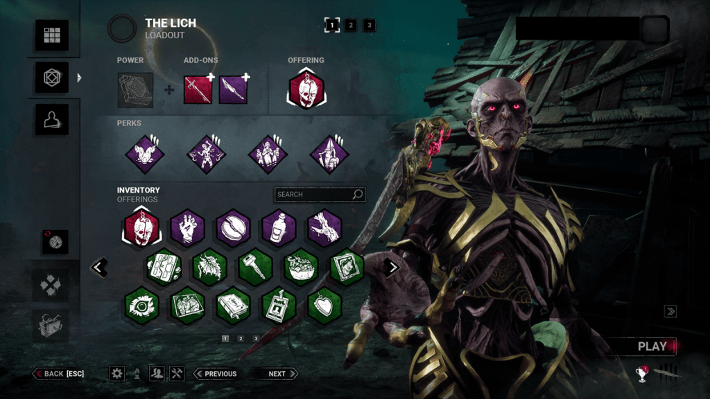 Best Vecna, The Lich, Builds in Dead by Daylight