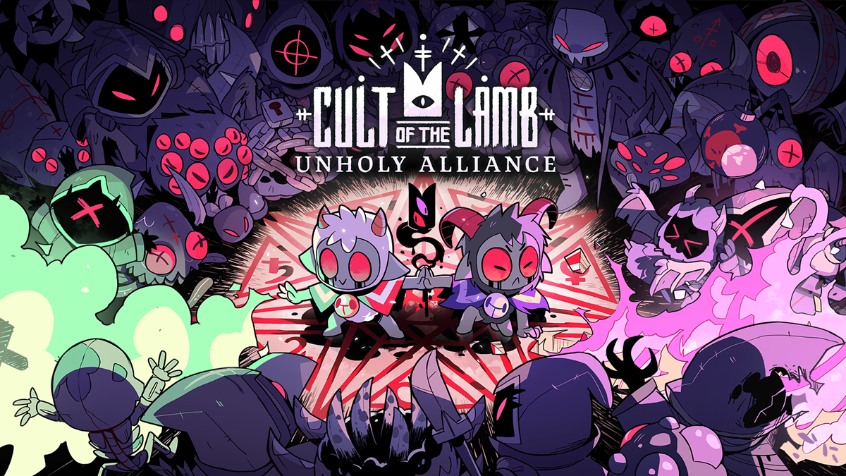 Cult of the Lamb: Unholy Alliance free DLC adds local co-op this August