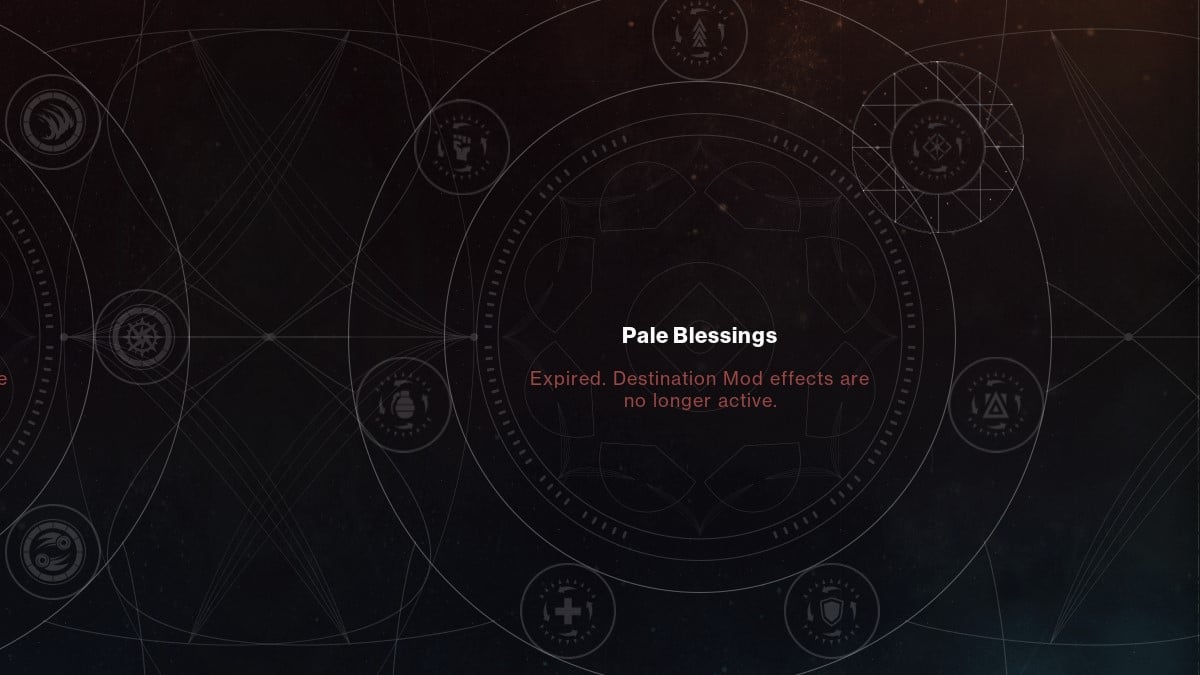 Destiny 2 Pale Blessings