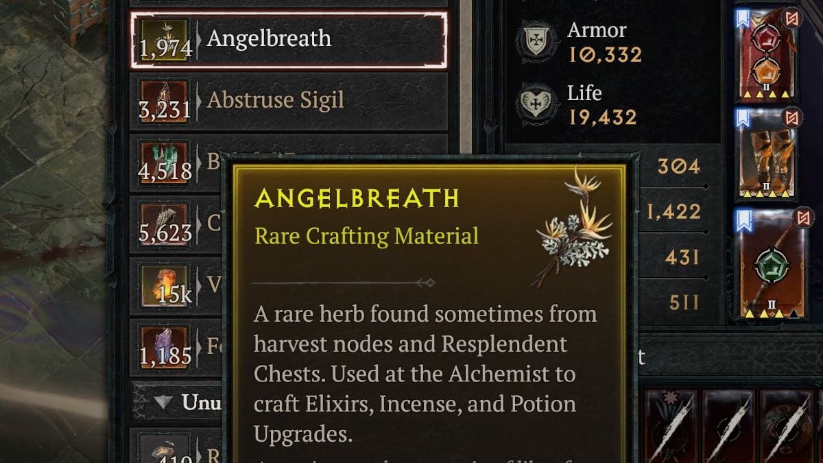 Diablo 4 Angel Breath farm: Best way to farm Angel Breath in Diablo 4