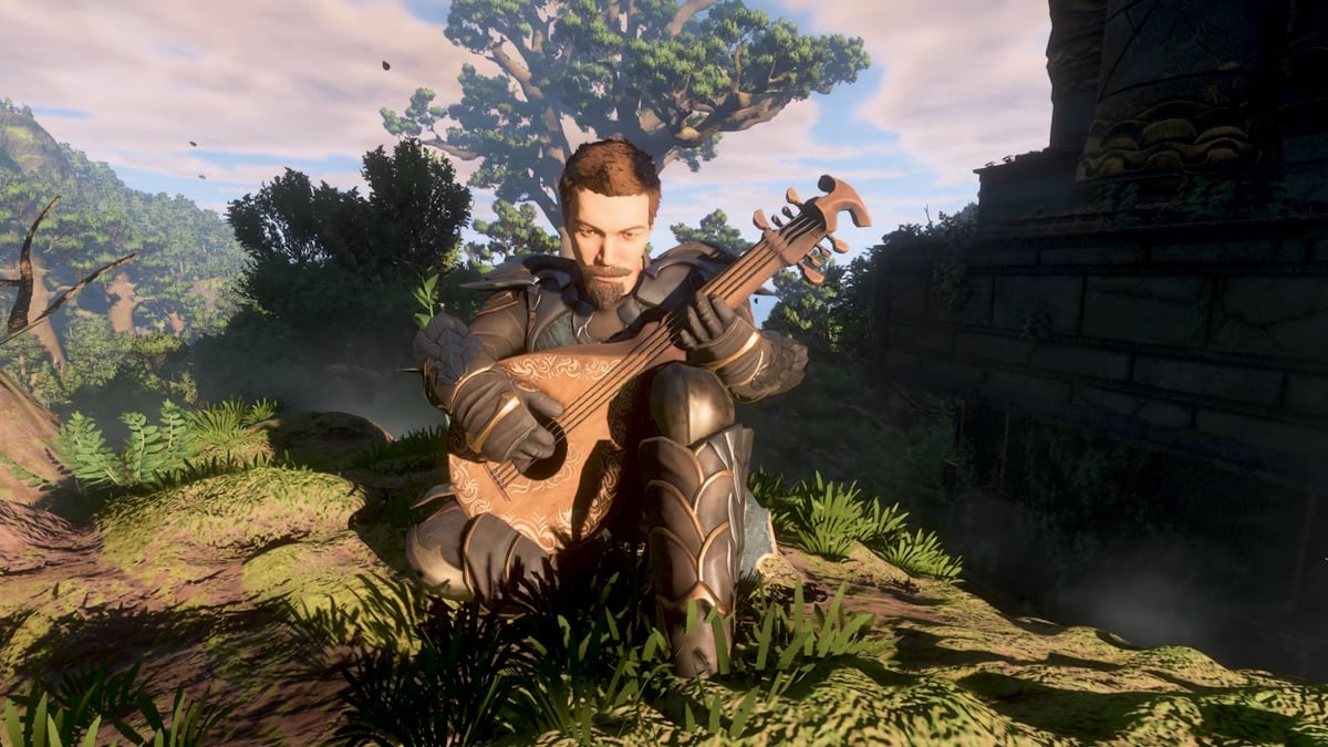 Enshrouded – Melodies of the Mire update lets you travel the world in a band of bards