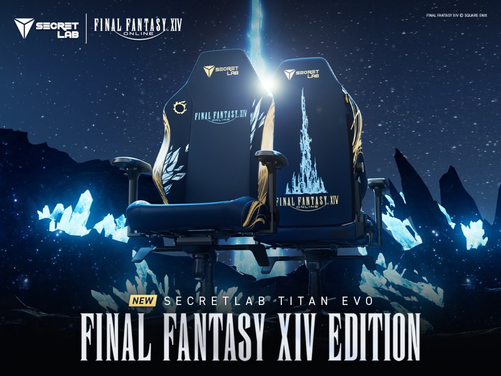 Final Fantasy XIV teams up with Secret Lab for a chair that’ll flex Tank, Healer, or DPS Roles