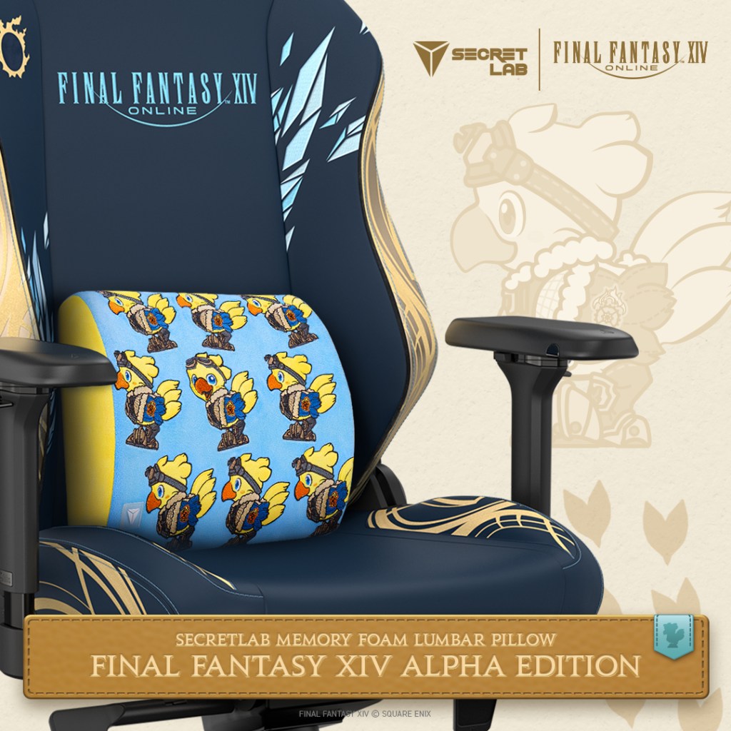 Final Fantasy XIV teams up with Secret Lab for a chair that’ll flex Tank, Healer, or DPS Roles