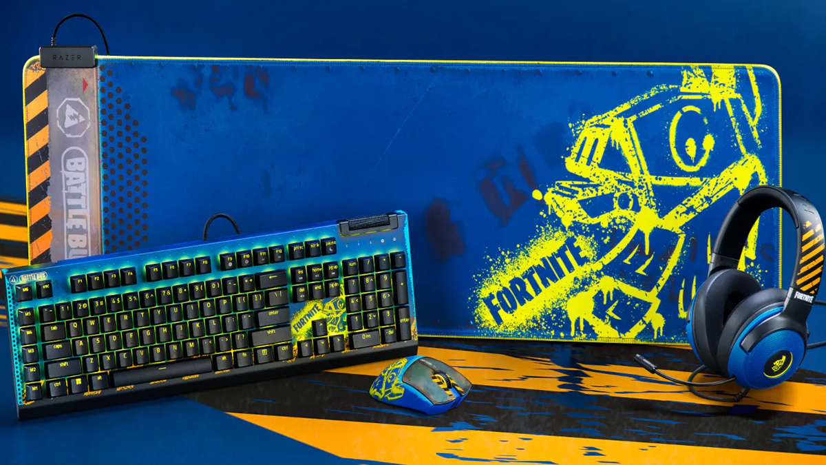 New Fortnite-themed Razer peripheral lineup is great for forty fans