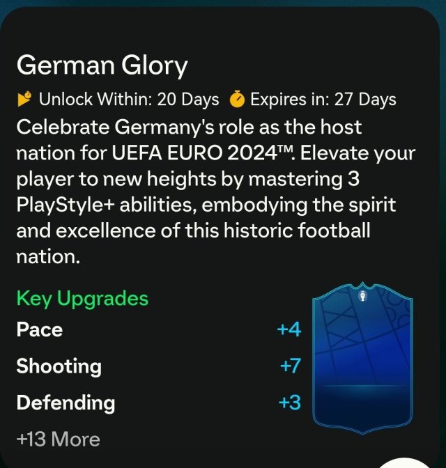 Best players for EA FC 24 German Glory Evolution