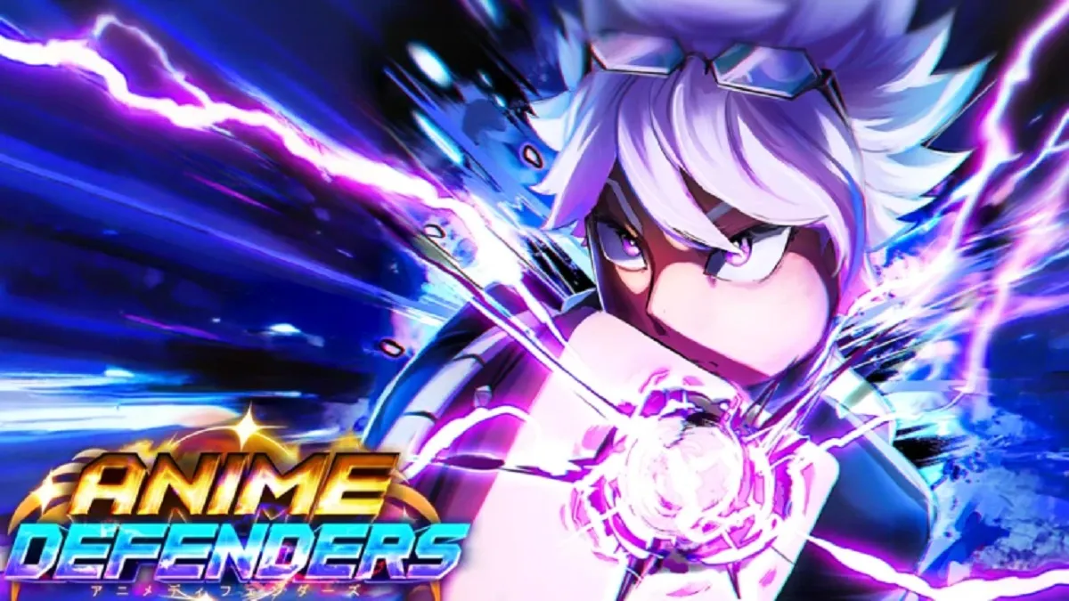 Anime Defenders Header with Text