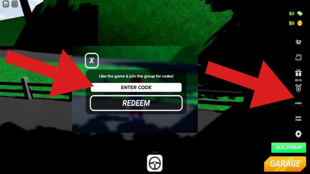 How to redeem codes in Highway Hooligans 