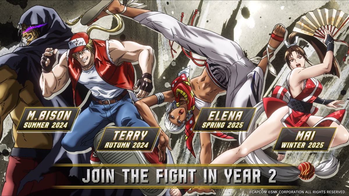 Street Fighter 6 Year 2 lineup