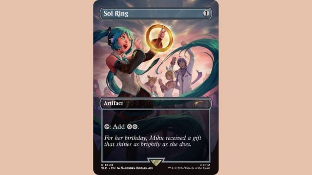 Sol ring mtg hatsune miku