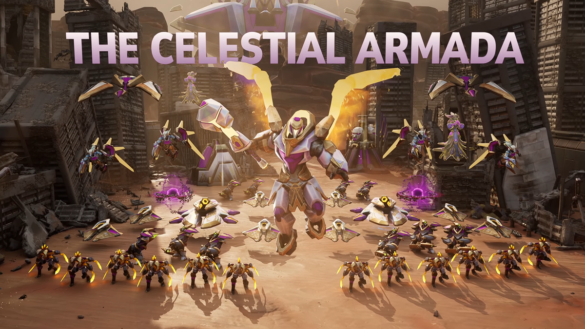 Stormgate third faction revealed to be the Celestial Armada, RTS enters Early Access on August 13