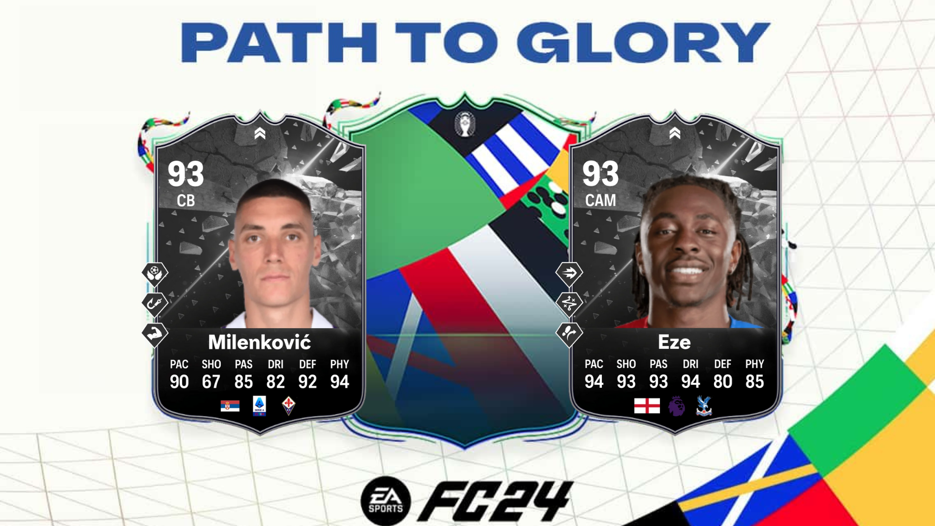 How to complete EA FC 24 Eberichi Eze and Nikola Milenkovic Showdown SBC?