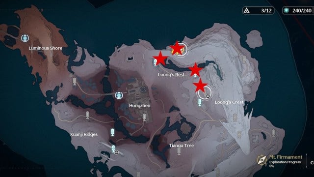 Loong's Pearl locations in Wuthering Waves
