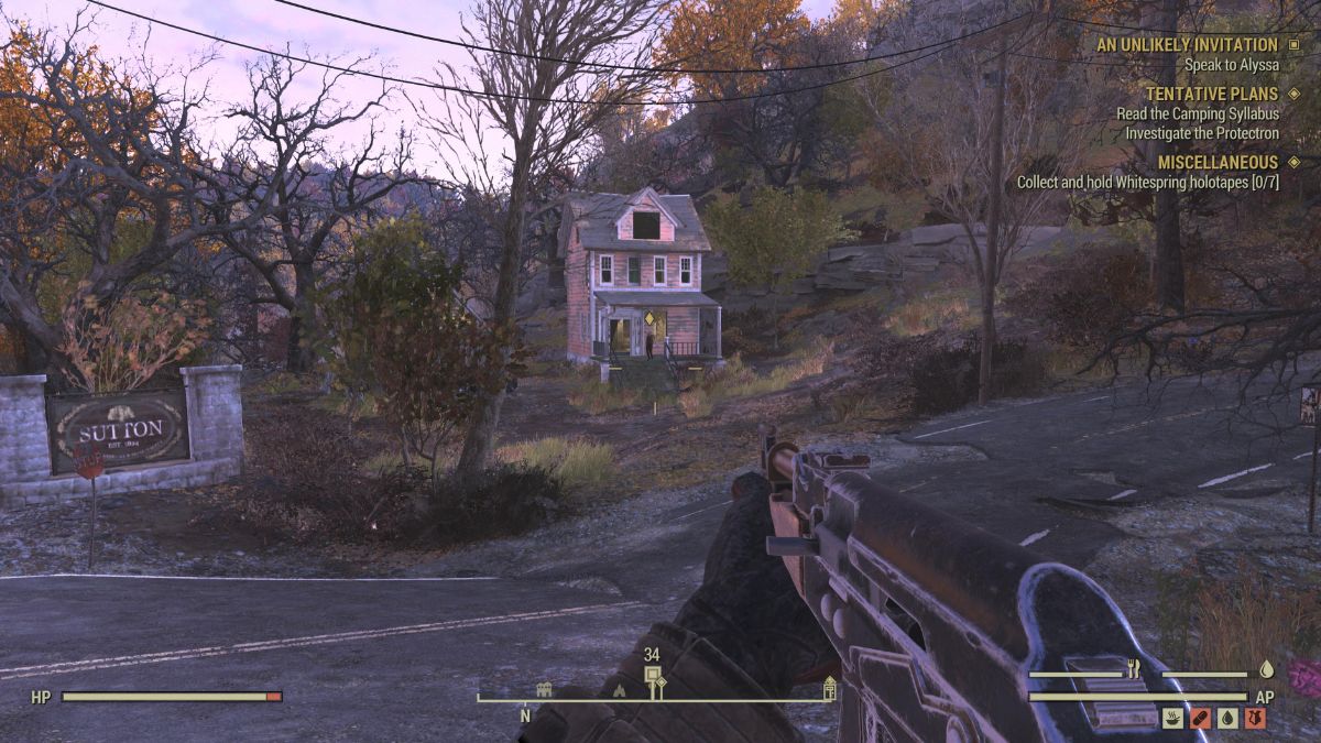 How to complete An Unlikely Invitation in Fallout 76