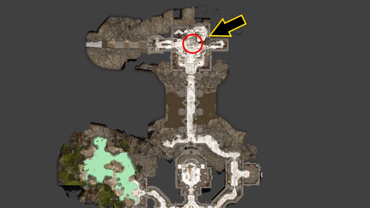 Where To Find The Strange Conduit Ring In Baldur S Gate 3 BG3   Bg3 Inquisitors Chambers Circled 