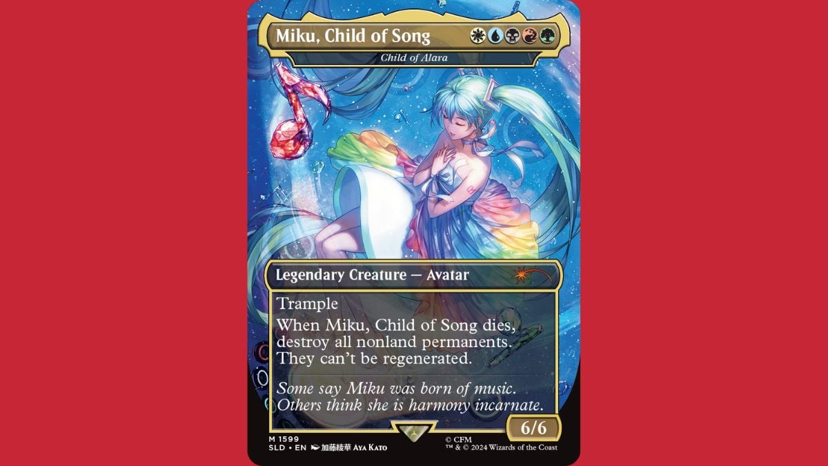 child of alara mtg hatsune miku