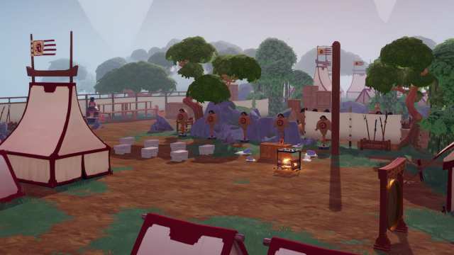 Disney Dreamlight Valley Mulan realm camp