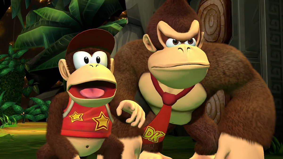 Donkey Kong and Diddy Kong