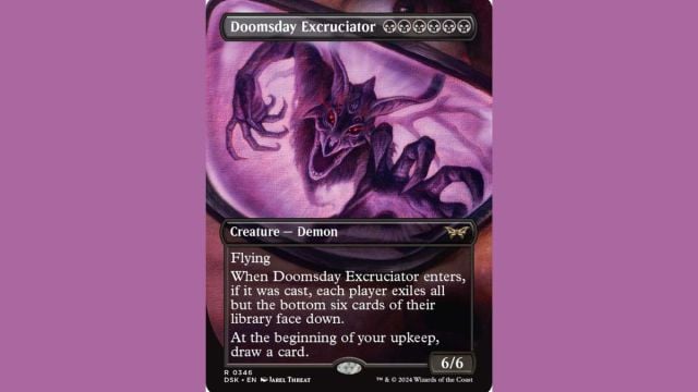 doomsday excruciator mtg duskmourn card