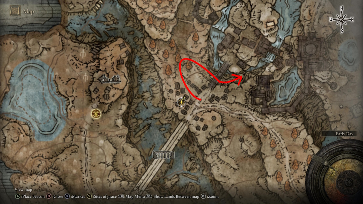 How To Find Spelldrake Talisman 3 In Elden Ring Shadow Of The Erdree   Elden Ring Spelldrake Talisman Path 