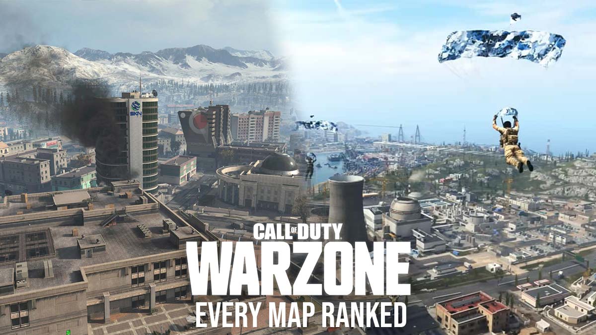 Every Warzone map ranked from worst to best