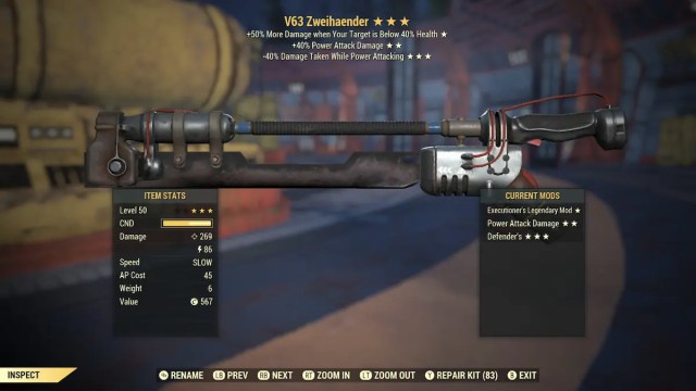 fallout 76 v63 zweihaender weapon