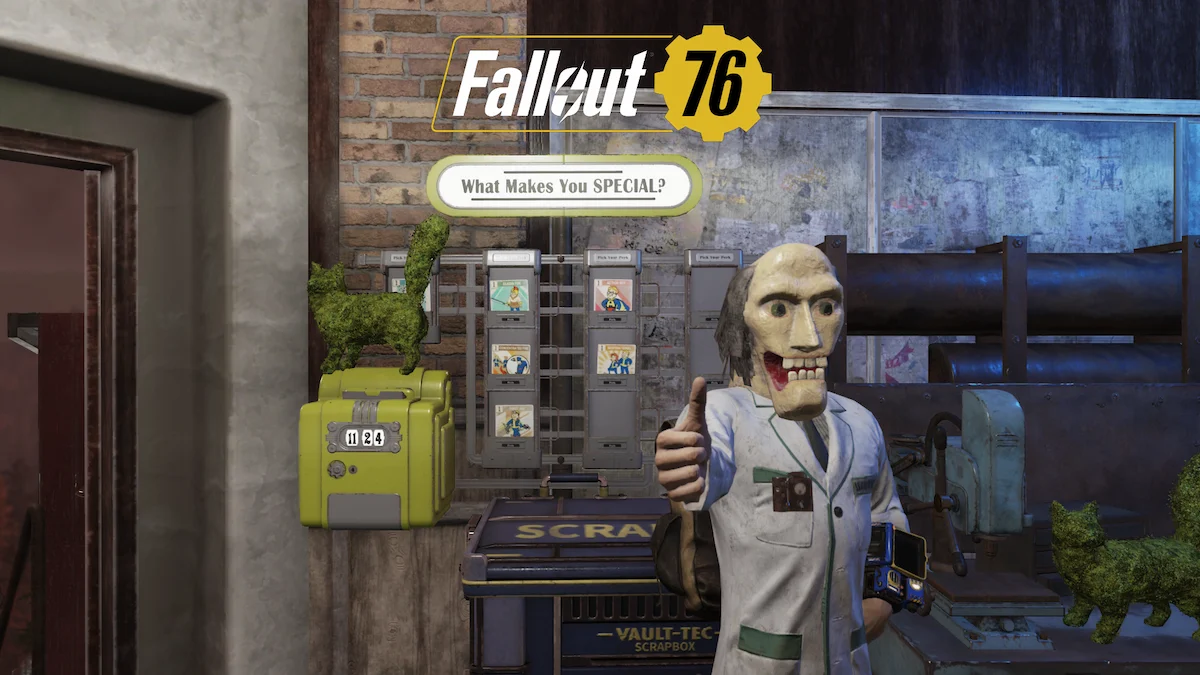 fallout 76 what makes you special