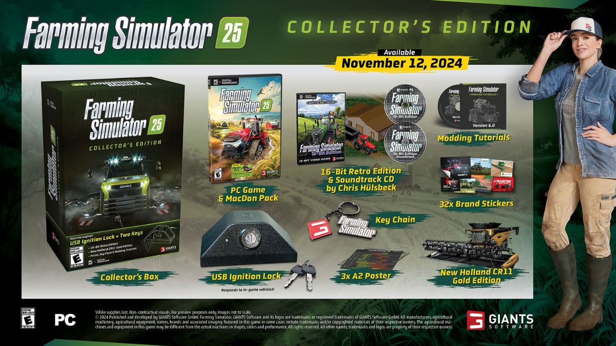 All editions of Farming Simulator 25 and where to buy them