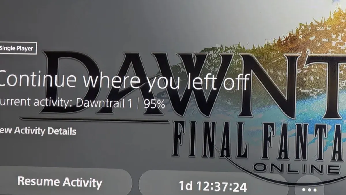 How to fix Final Fantasy XIV: Dawntrail PS5 early access not working