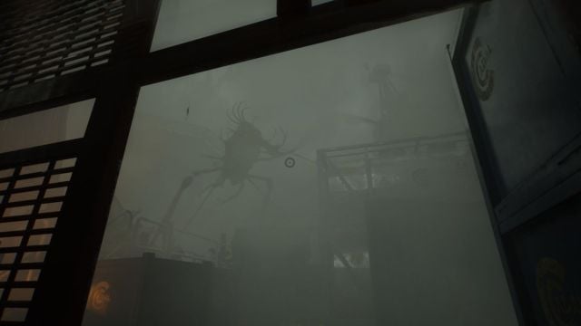 fog blocking container with muir in still wakes the deep