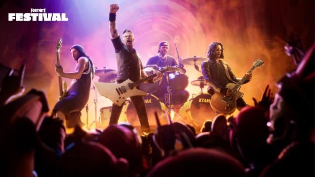 Metallica-Auftritt auf der Fortnite Battle Stage