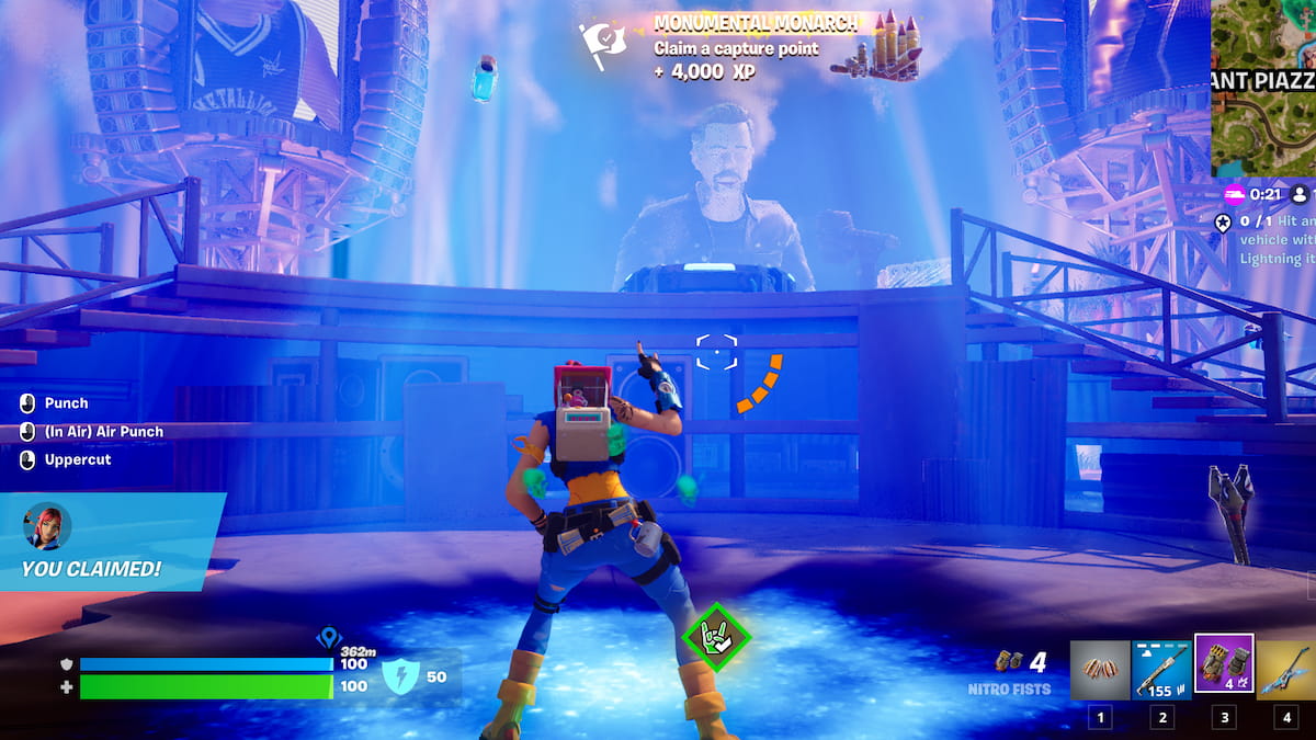 How To Find The Floating Metallica Loot Island Stage In Fortnite 