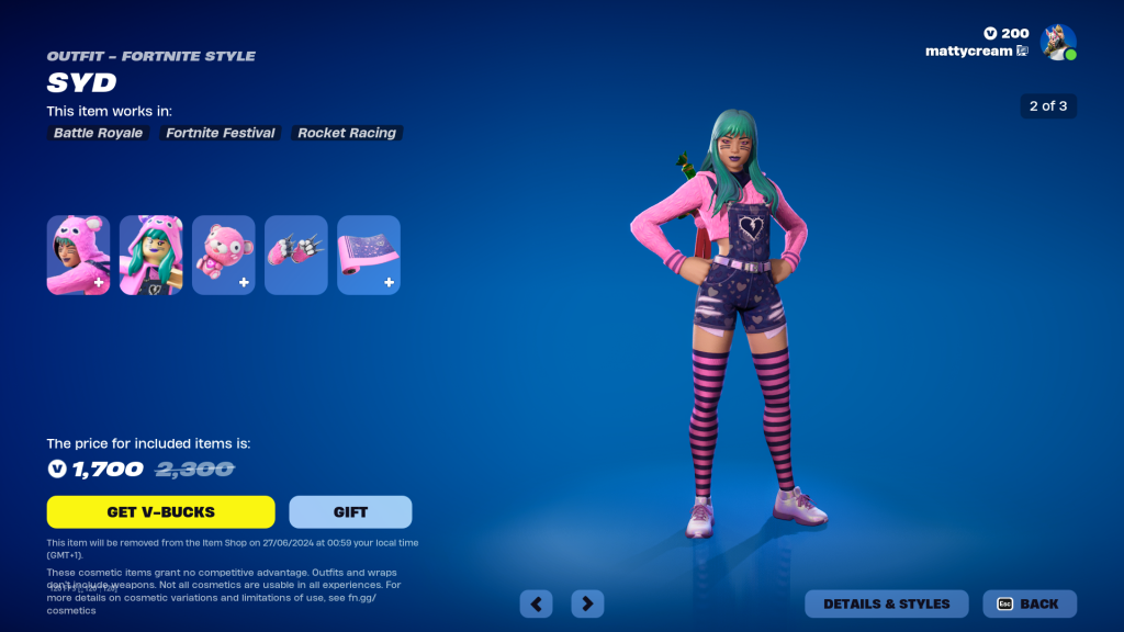 How to get Fortnite’s Syd skin