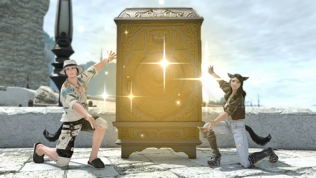 Free Company chest in Final Fantasy XIV