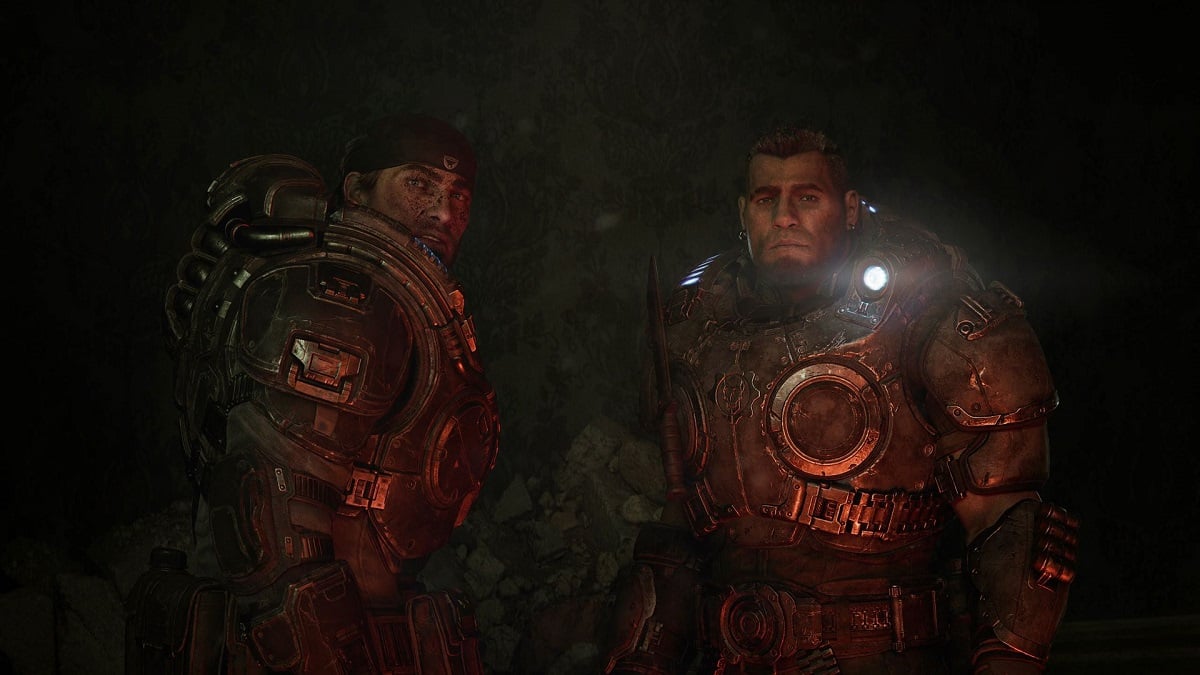 Gears of War E-Day Marcus and Dom