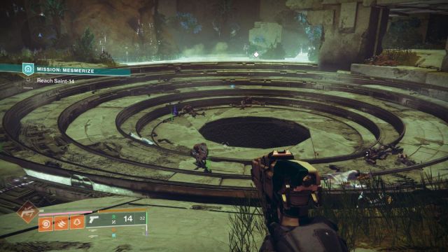 hole ion the floor in destiny 2 mesmerize