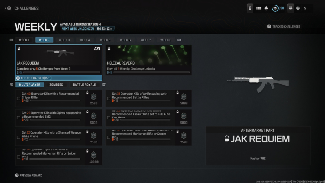 Jak Requim in MW3 and Warzone