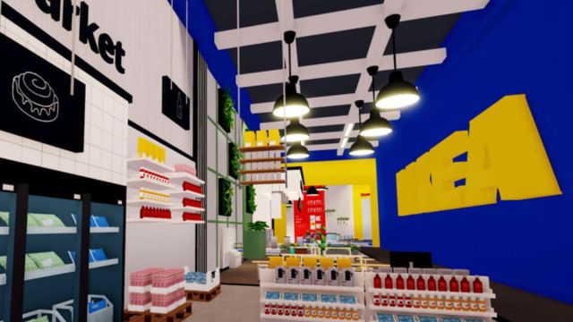 ikea marketplace in the co worker in roblox