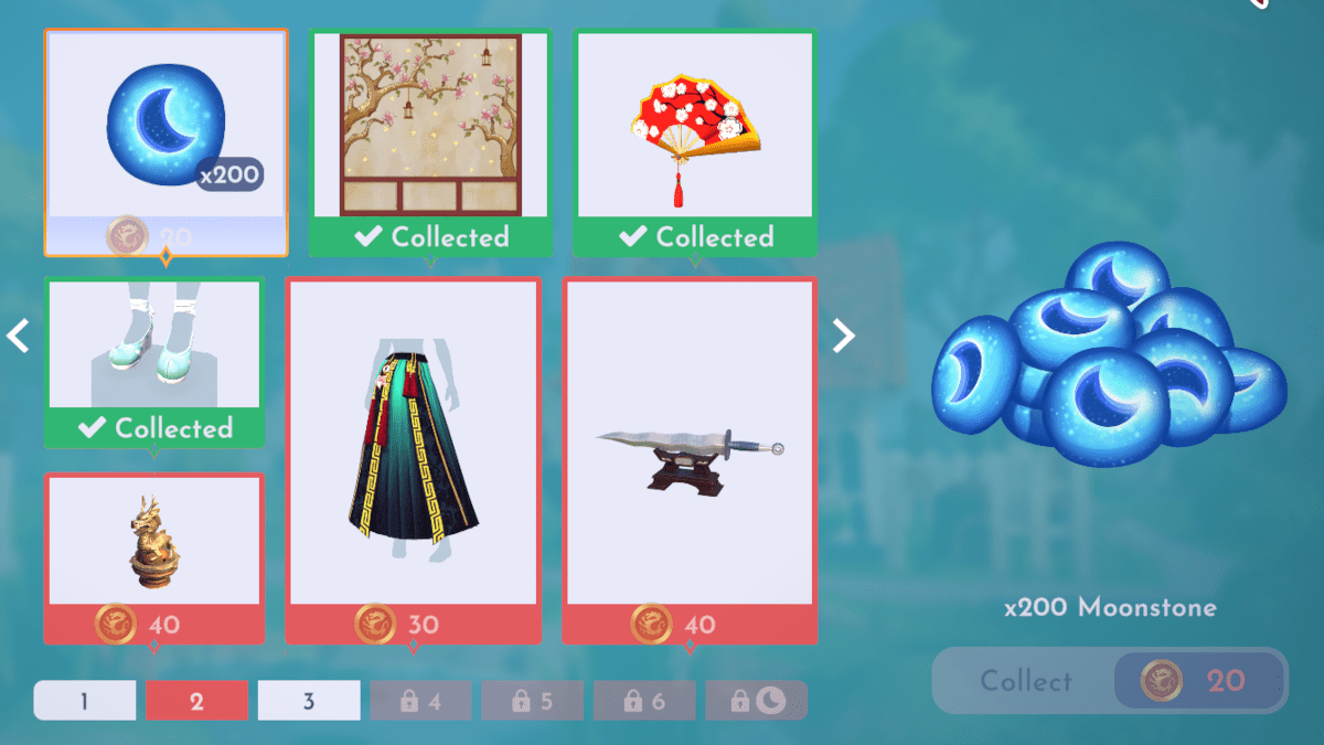 Majesty and Magnolias Star Path tier 2 rewards in Disney Dreamlight Valley