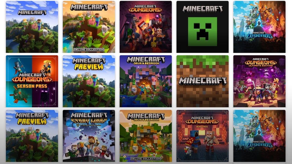 Minecraft covers