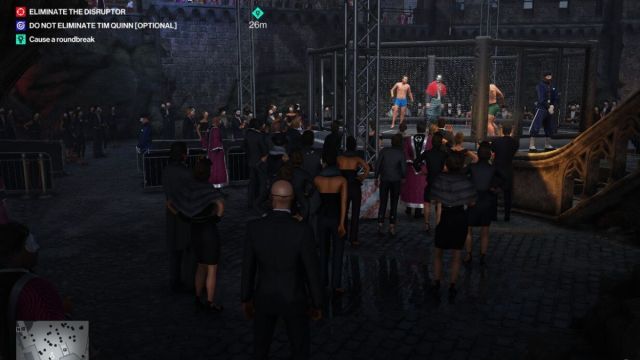 mma fight in hitman world of assassination the disruptor