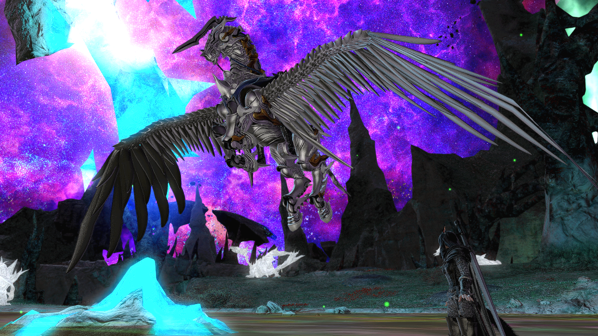 One of the Garo mounts, Ginga, in Final Fantasy XIV
